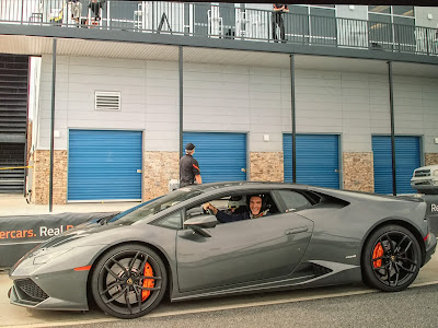 Me in a Lamborghini