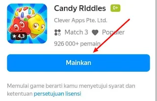 5. Cara Bermain Game di Yandex Games Android