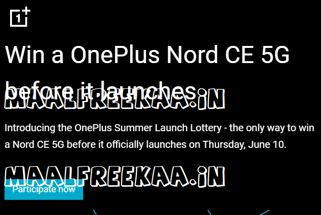 Win a OnePlus Nord CE 5G before it launches