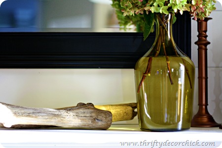 fall mantel decorating