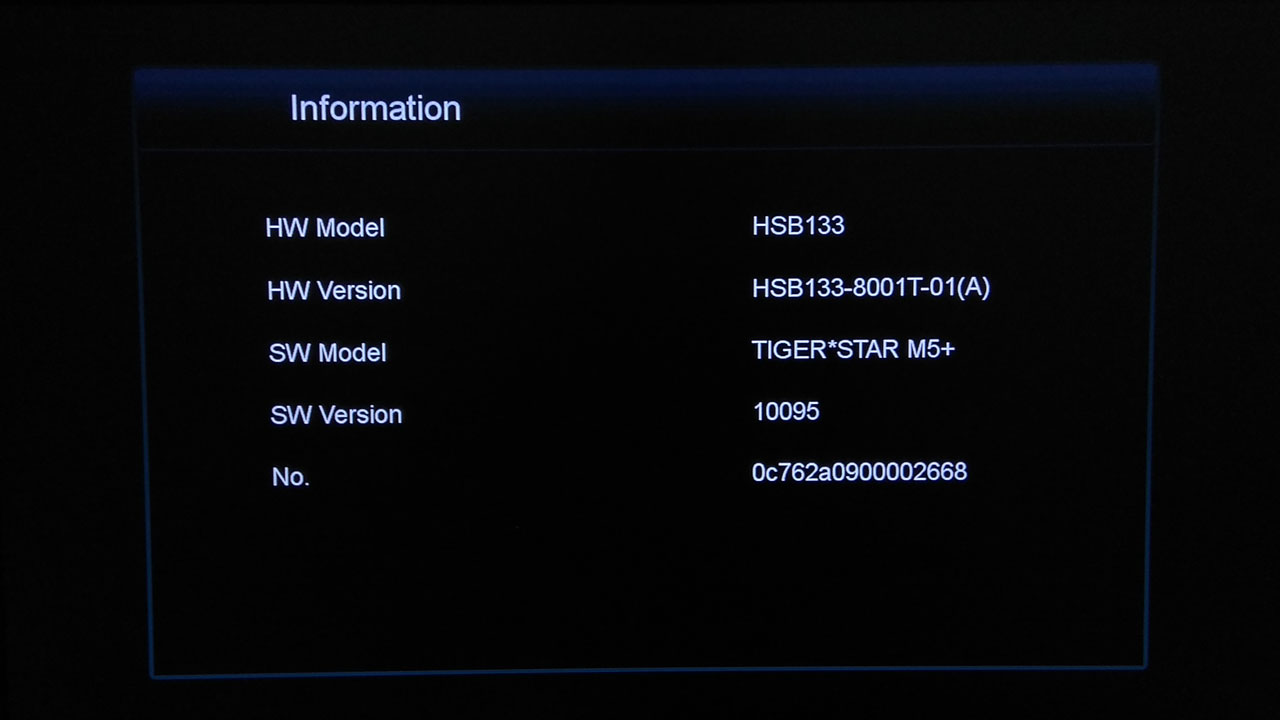 Firmware Tiger Star M5+ Software Receiver New Update