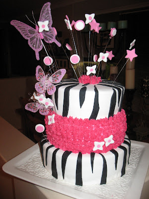 13th Birthday Cakes on Sandy S Cakes  Olivia S 16th Birthday Cake