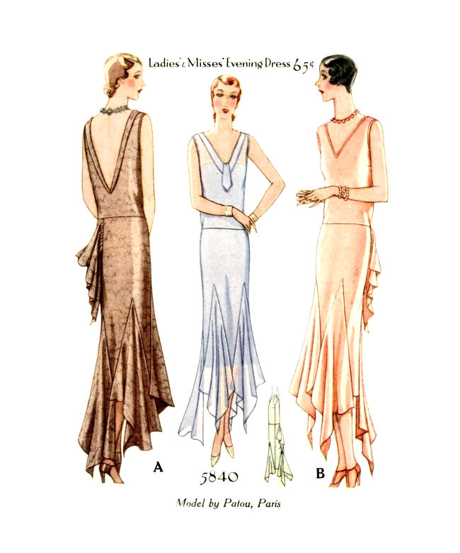 Vintage Sewing Pattern Ladies' 1920s Day or Evening Dress 3097 34 Bust  INSTANT DOWNLOAD - Etsy Hong Kong | Evening gown pattern, Evening dress  patterns, 1920s evening gowns