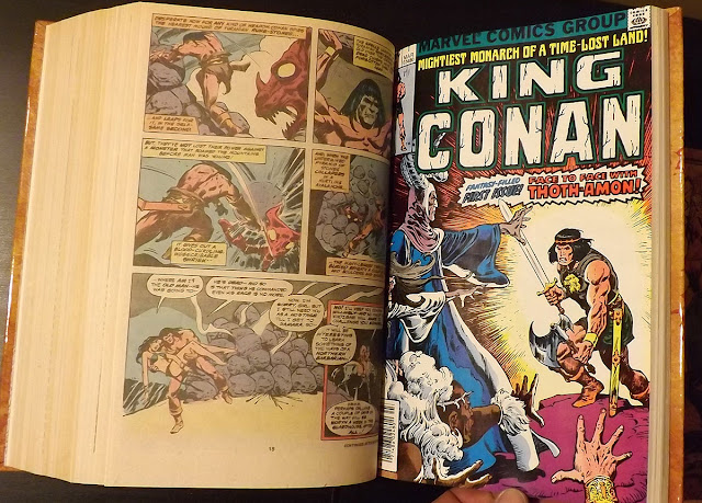 Conan the Barbarian Custom Bound Hardcover Comic Books, John Buscema, Ernie Chan