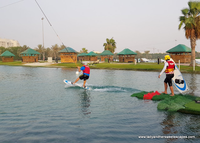Wakeboarding in Al Forsan Abu Dhabi