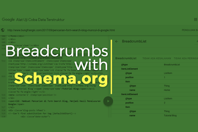 Membuat Breadcrumbs dengan Microdata Schema.org