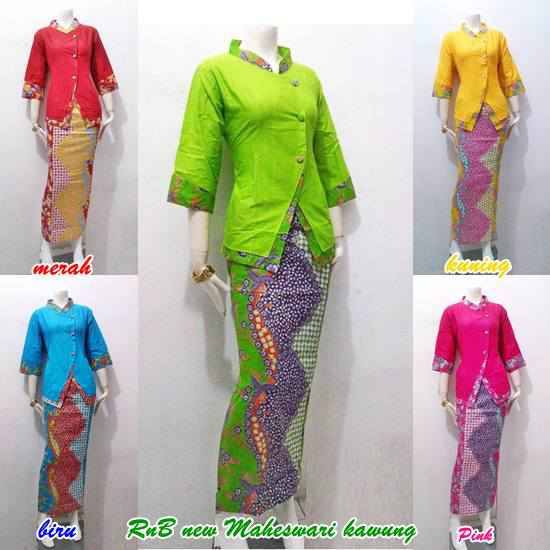  Baju  Batik Atasan  Bawahan Setelan Rok Blus Busana Baju  