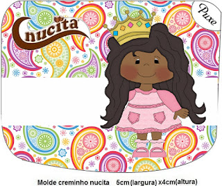 Princesa Afro: Etiquetas para Candy Bar para Imprimir Gratis.