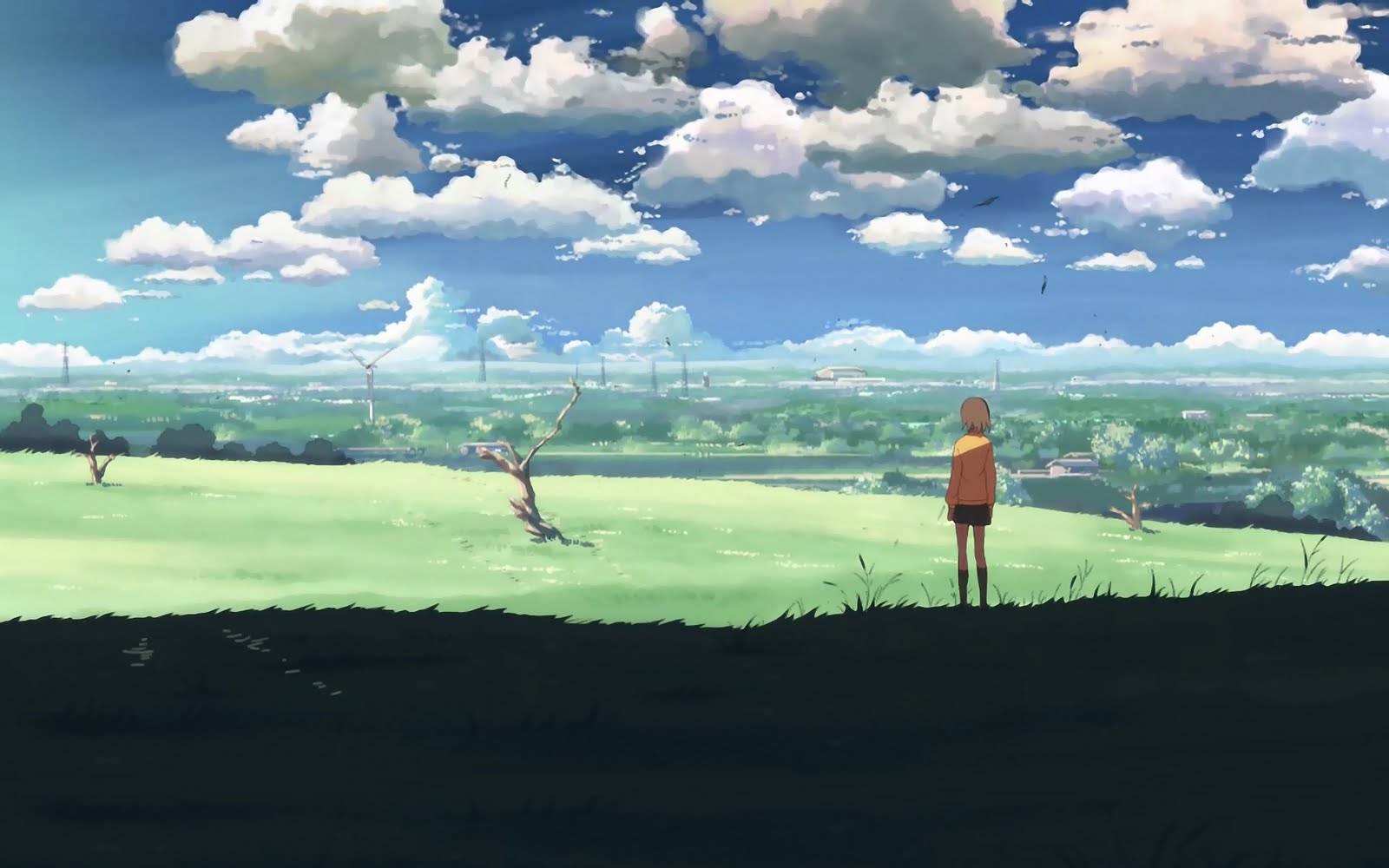  anime cool scenery 