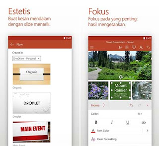 Microsoft Power Point - Aplikasi Slide Presentasi Android