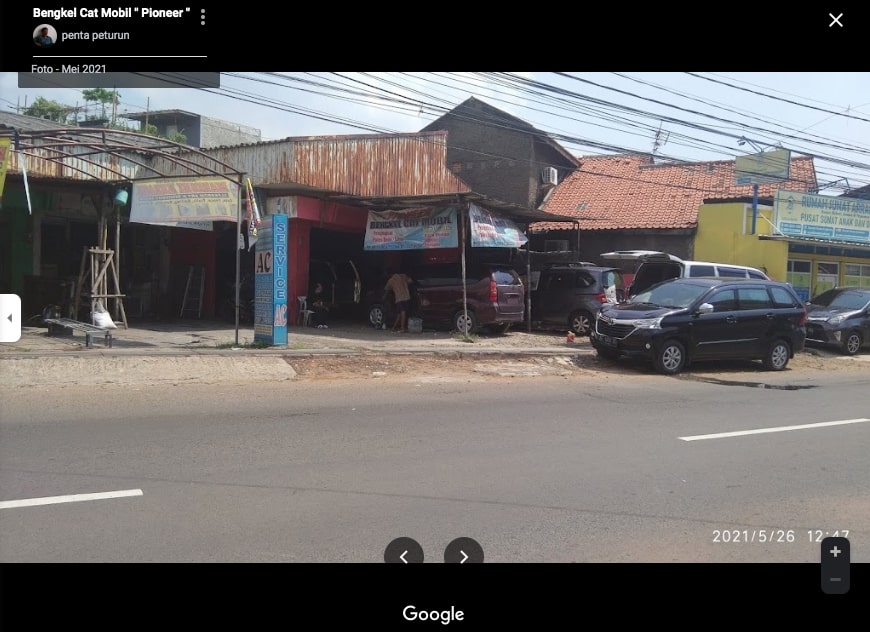 Bengkel Cat Mobil di Tangerang - Bengkel cat mobil Pioneer