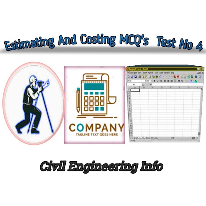 Estimating And Costing MCQ's Test No 04