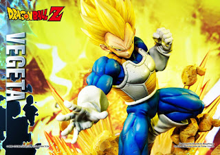 Super Saiyan Vegeta Statue 1/4 de Dragon Ball Z - Prime 1 Studio y MegaHouse.