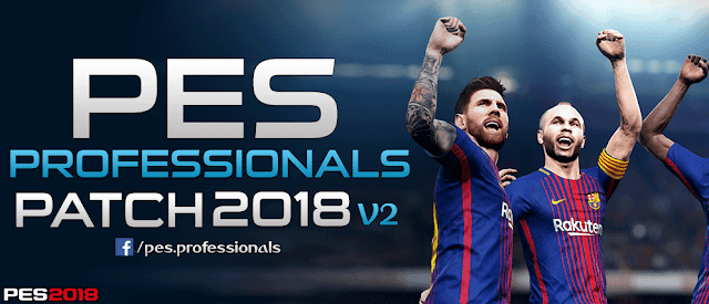 PES Professionals Patch V2 For PES 2018