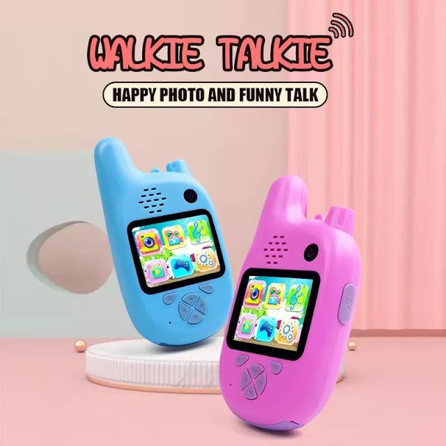 Bakeey 2.0 inch 600 mAh 2000W pixel Mini Portable Walkie Talkie HD Camera MP3 Smallest Children Mini Card Phone