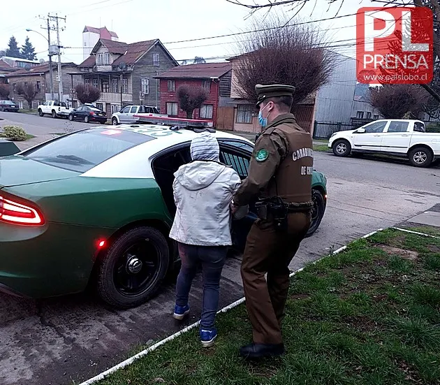 Osorno: detenidas tras robo con violencia