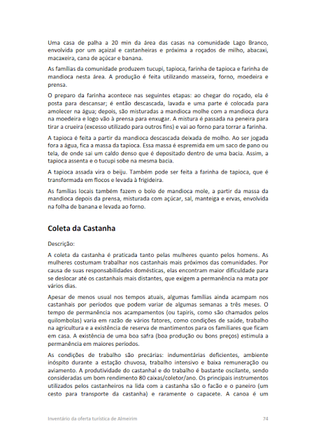 INVENTÁRIO DA OFERTA TURÍSTICA HIERARQUIZAÇÃO DE ATRATIVOS DIAGNÓSTICO DA INFRAESTRUTURA DE TURISMO RELATÓRIO DE OPORTUNIDADES DE NEGÓCIOS 2014.1. -  C.1.  Atrativos naturais