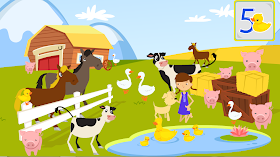 http://duckiedeck.com/play/counting-farm-animals