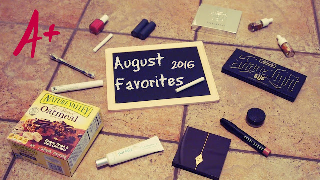 August 2016 Beauty Favorites