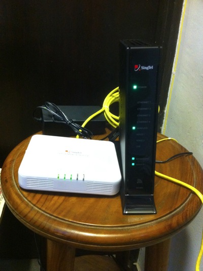 Mini Liew: Bye Bye Singtel's 2Wire 5012NV