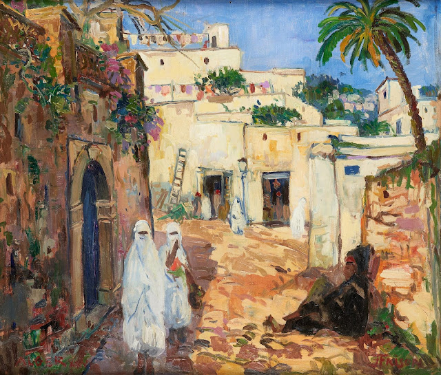 Rue de Cameran à Alger. 1926 par Jehan Frison