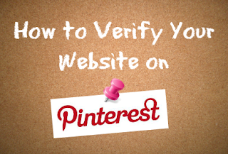 Verify your website with Pinterest