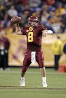 Gopher quarterback Adam Weber