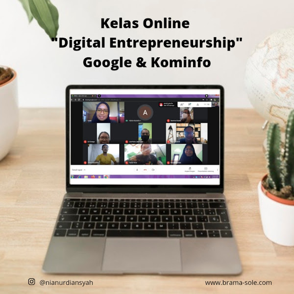 kelas online Digital Entrepreneurship-nya Kominfo