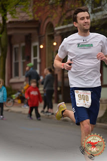 Tony Florida running the Yuengling Lager Jogger 5k in 2017