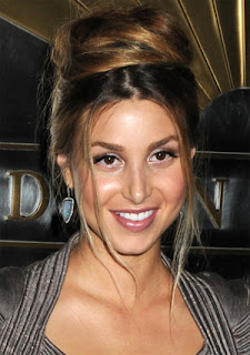 Whitney Port Messy Bun Hairstyle