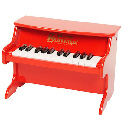 Schoenhut mini red piano