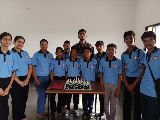 संस्कार पब्लिक स्कूल के आठ विद्यार्थी संभाग स्तरीय शतरंज प्रतियोगिता हेतु चयनित*