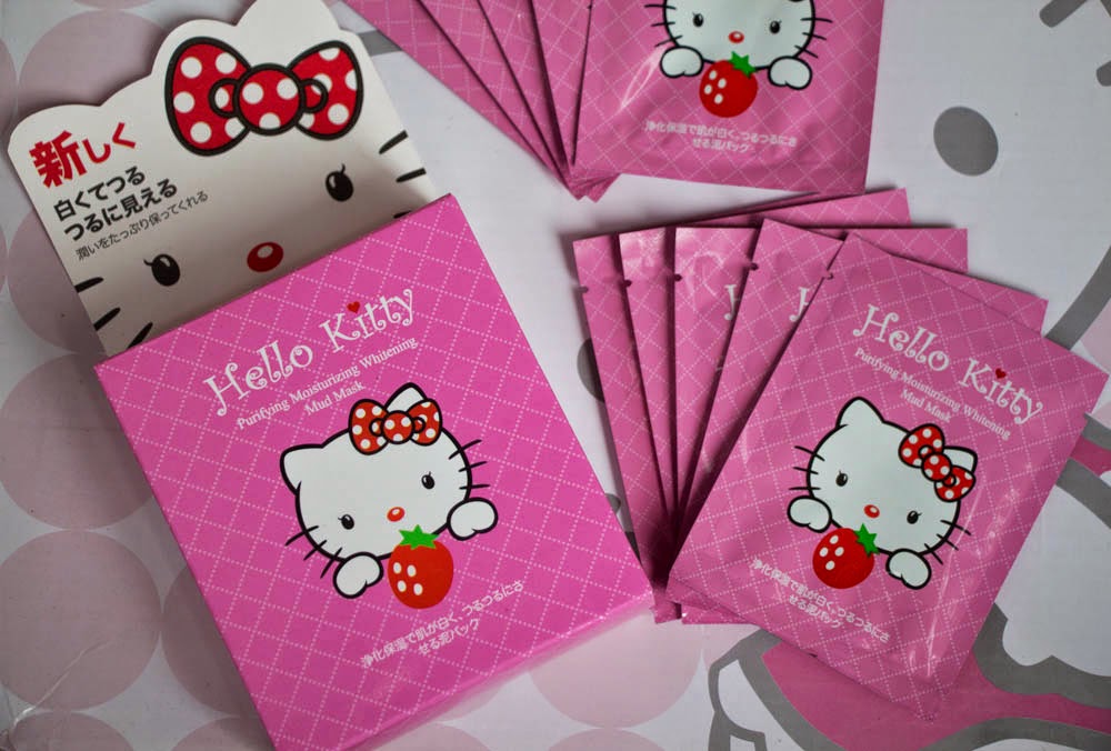 Masker Lumpur Hello Kitty