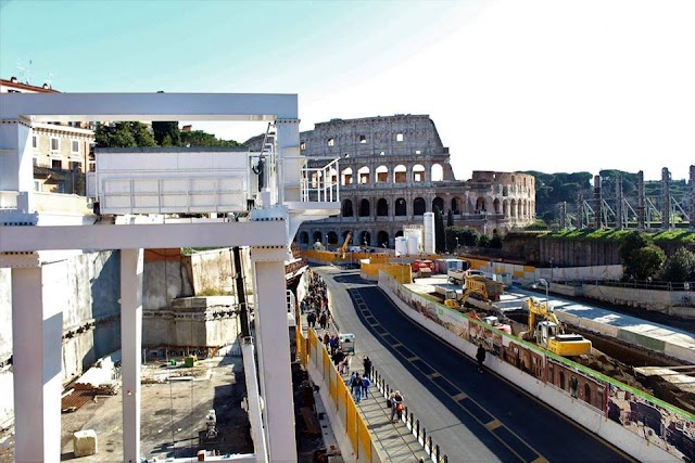 Metro C: la prima TBM è ripartita da Amba Aradam alla volta del Colosseo. una buona notizia?