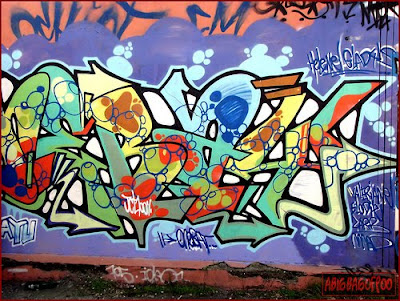 graffiti art, 3D letters