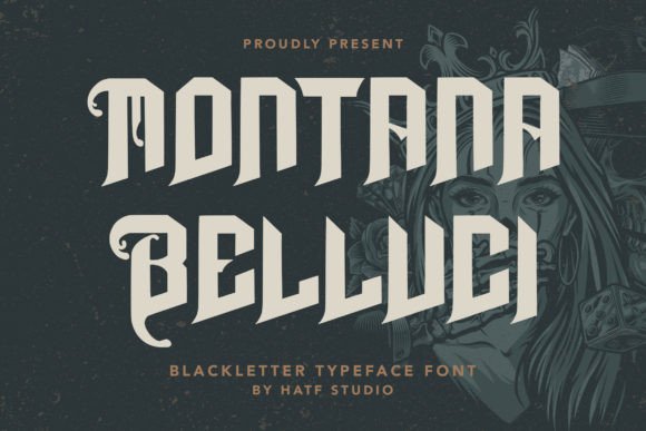 Download Montana Belluci Font - Blackletter Fonts