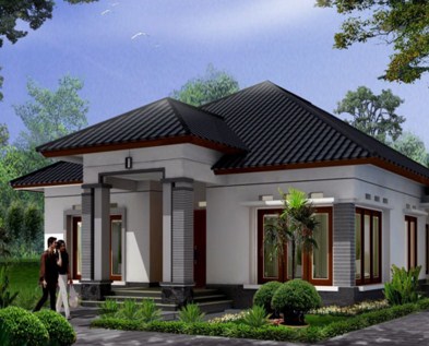 Contoh rumah minimalis type 70 satu lantai