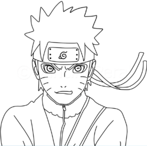  Gambar  Naruto  Dengan  Pensil  Koleksi Gambar  HD