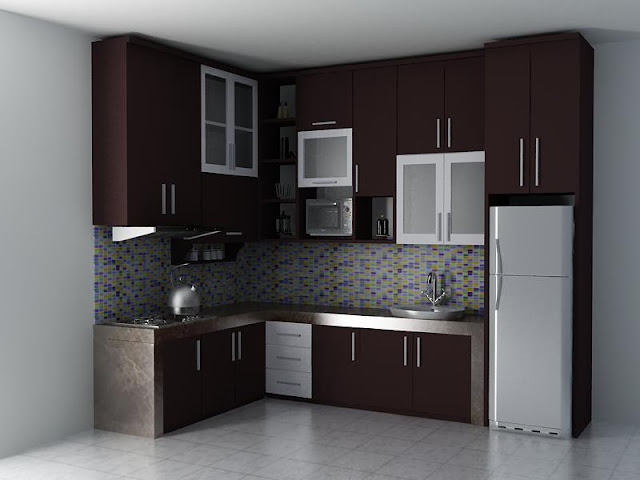 contoh gambar kitchen set