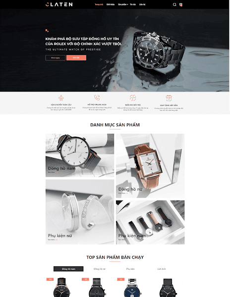 Template blogger bán đồng hồ