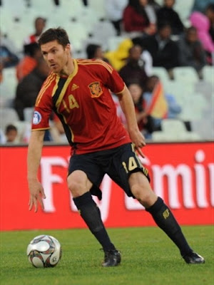 Xabi Alonso World Cup 2010 Picture