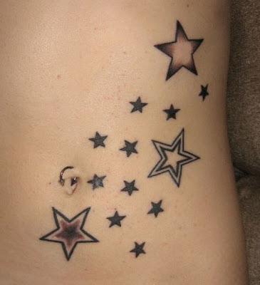 star and sun tattoos