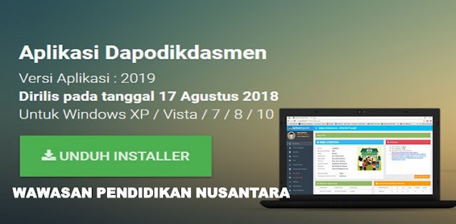 Link Unduh dan Instal Aplikasi Dapodik 2019