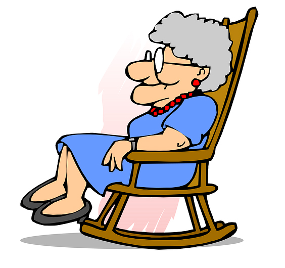 Abuela en sillón