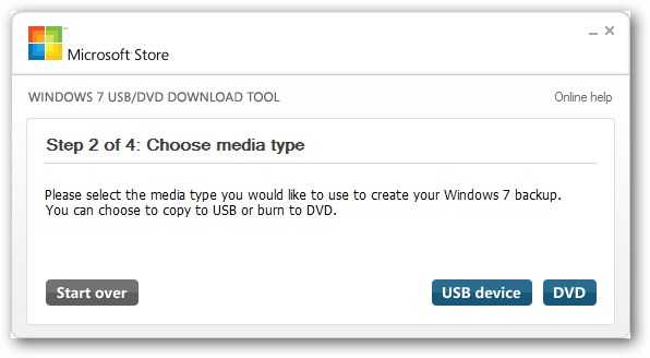 Windows 7 USB/DVD download tool Windows 7 USB/DVD download tool