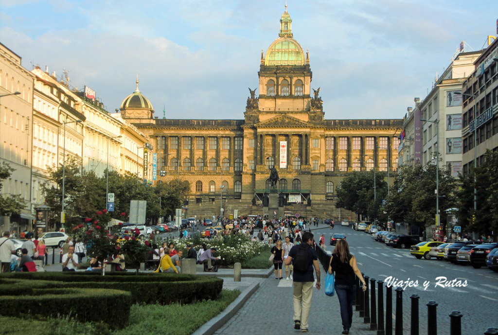 plaza de San Wenceslao, Praga