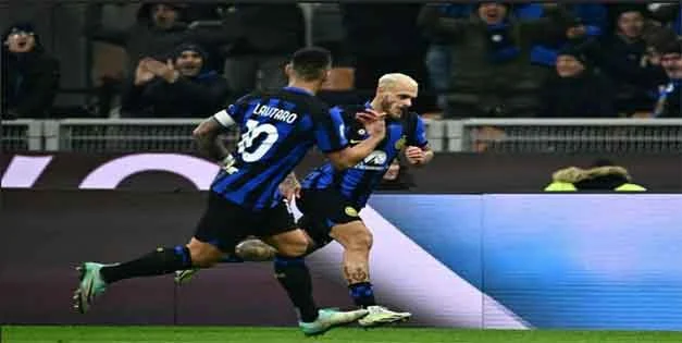 Dimarco Cetak Gol Spektakuler, Inter Milan Kembali Teratas dengan 31 Poin