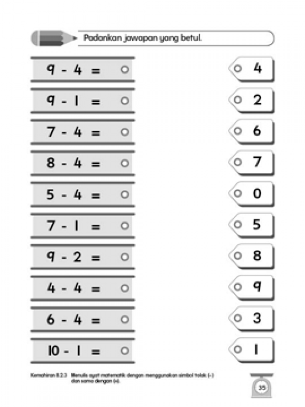 Kelas Tuisyen & Iqra': MATEMATIK 6 TAHUN