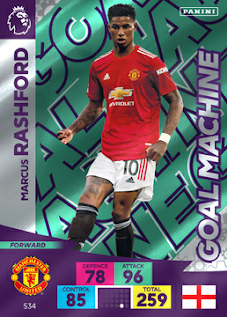 Panini Adrenalyn XL Premier League Plus 2020-2021 Manchester United Set