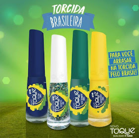 Esmaltes Torcida Brasileira 